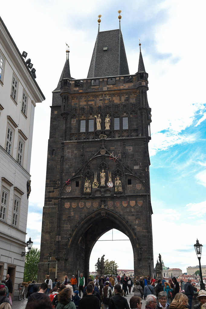 Der Altstädter Brückenturm von der Karlsbrücke
