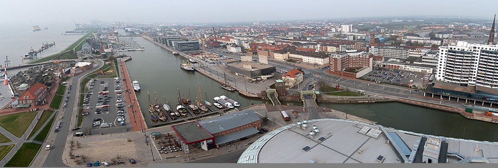 Panorama über die Stadt