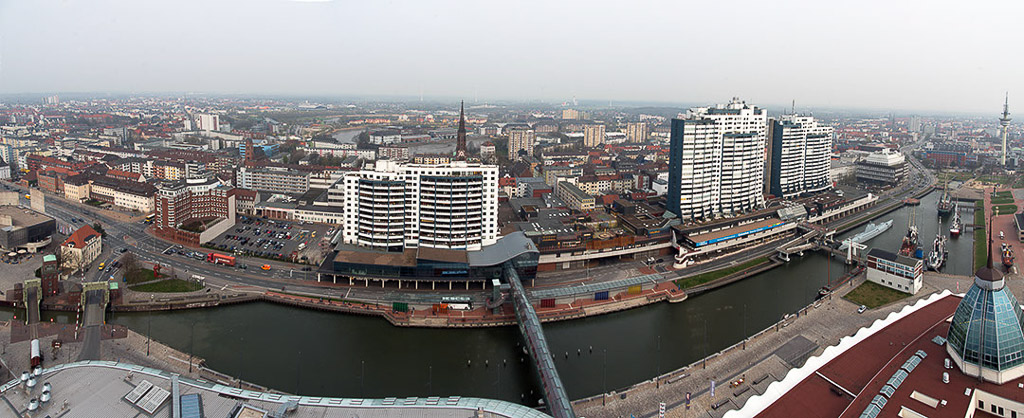 Panorama über die Havenwelten