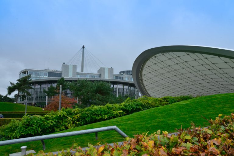 Gebäude der Autostadt