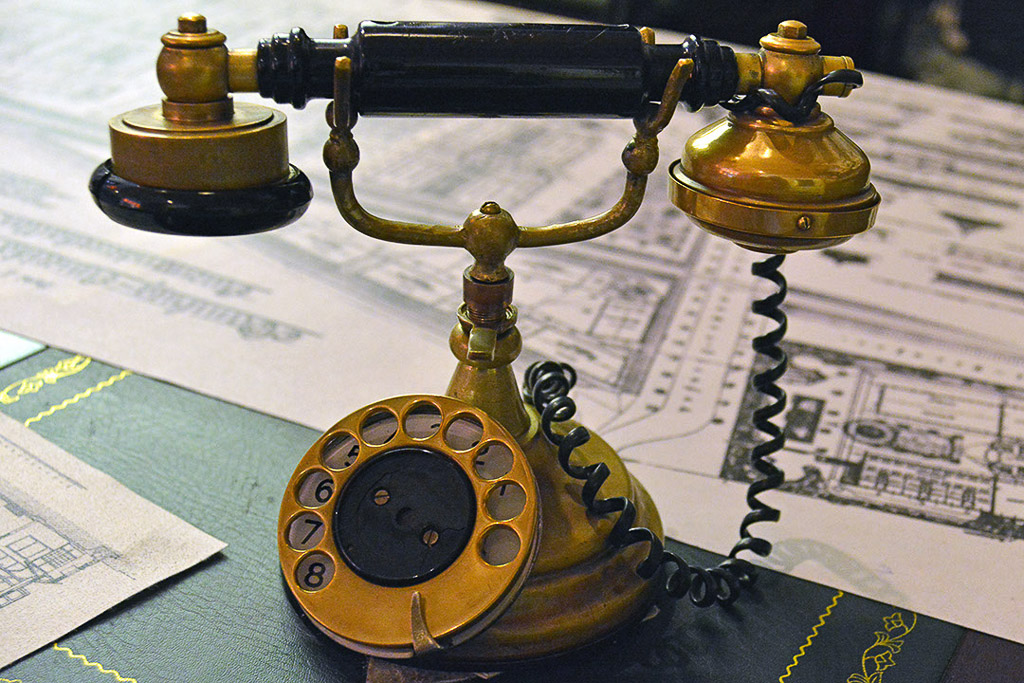 Telefon und Pläne