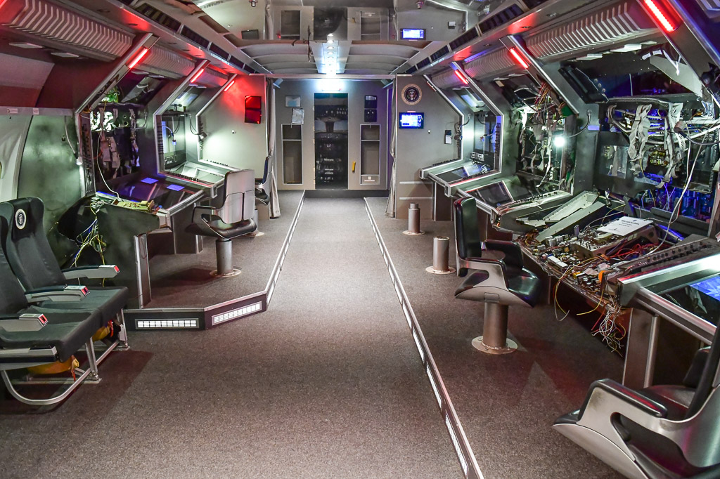 Kulisse einer U-Boot-Zentrale