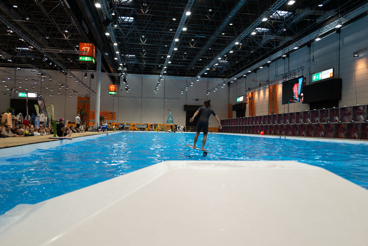 Foilen im Becken
