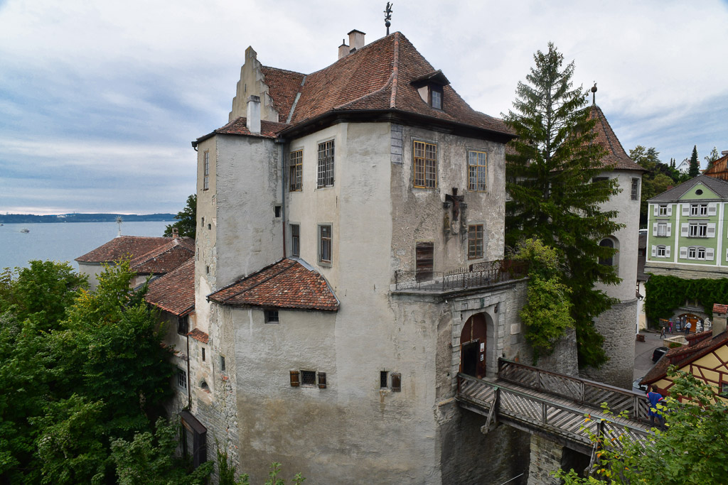 Burg Meersburg von unten