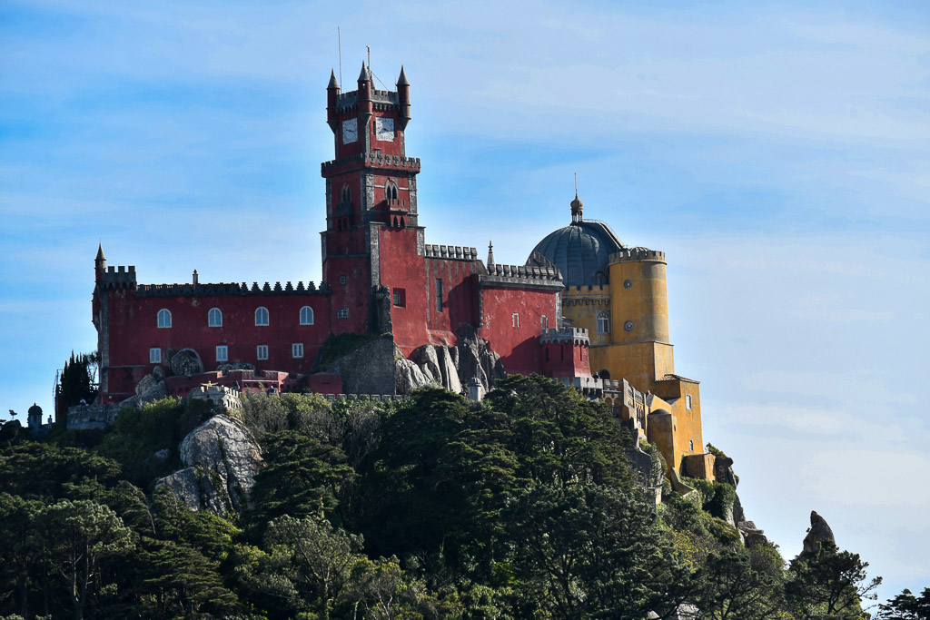 Der Pena-Palast auf dem Berg