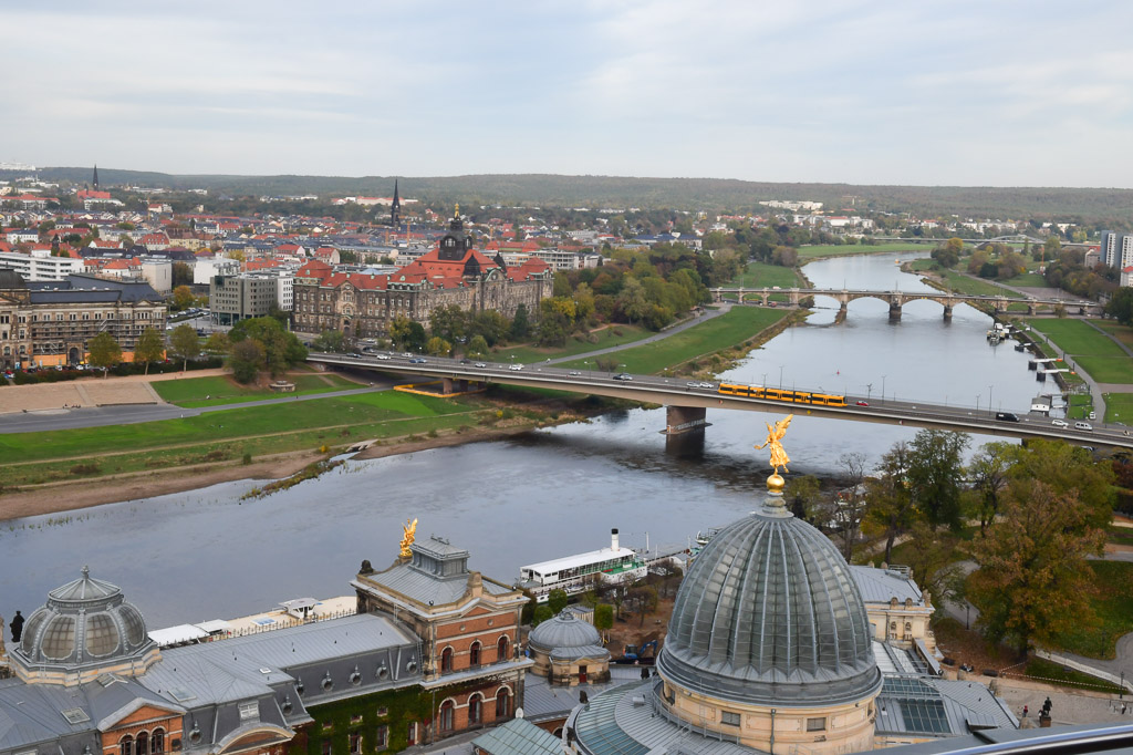 Elbbrücke und Brühlsche Terrasse