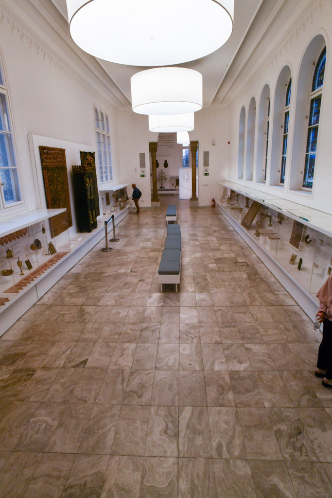 Ausstellungsgang im Jüdischen Museum