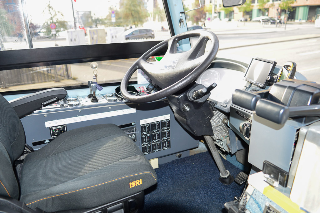 Cockpit des Busses