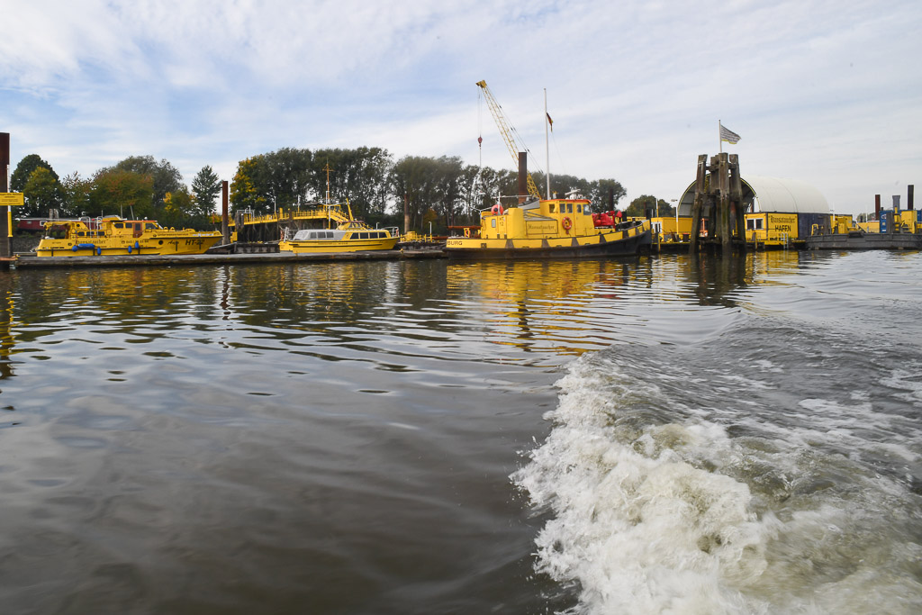 Fahrt auf dem Wasser