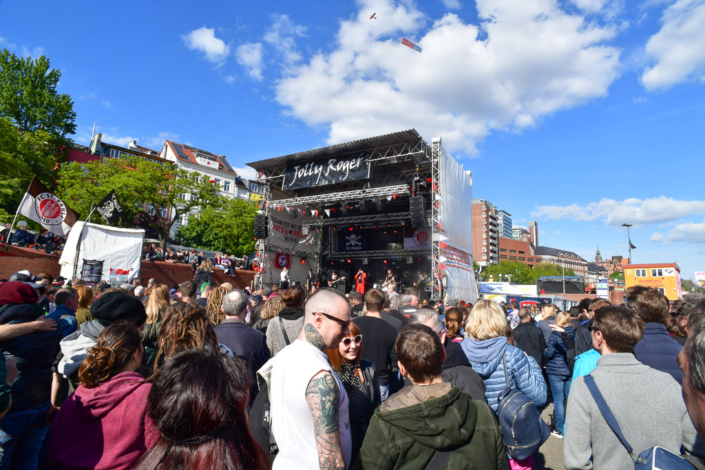 Ska-Band auf der Bühne