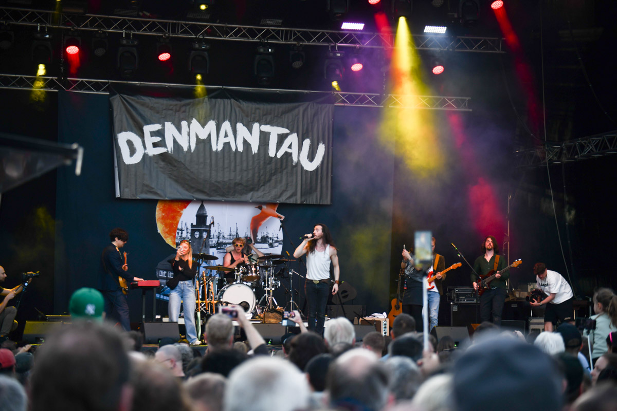 Konzert der Band Denmantau