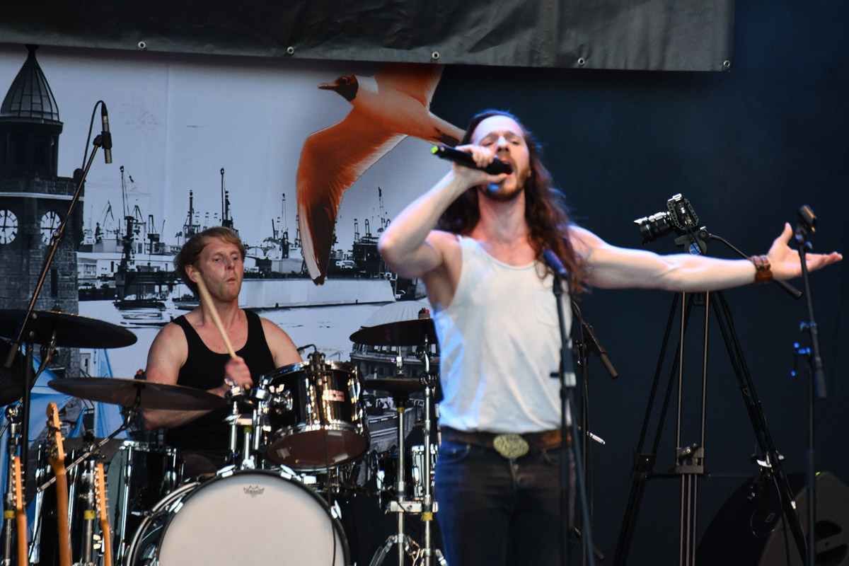 Konzert der Band Denmantau