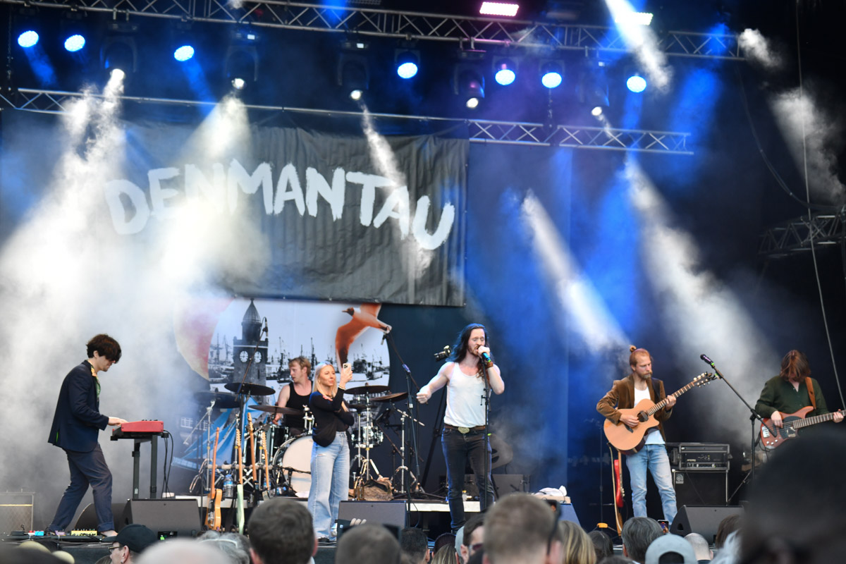 Konzert der Band Denmantau