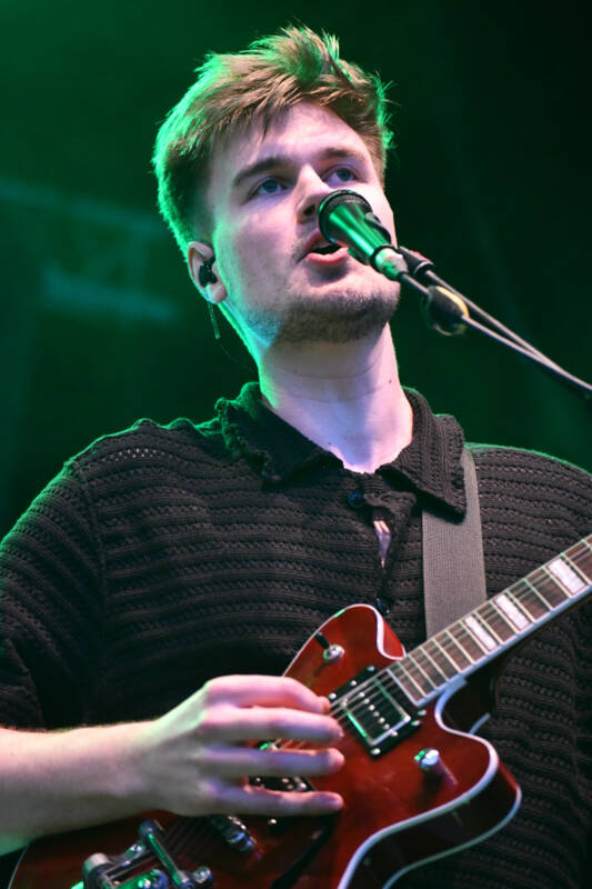 Konzert der Band Raum27 im Hochformat