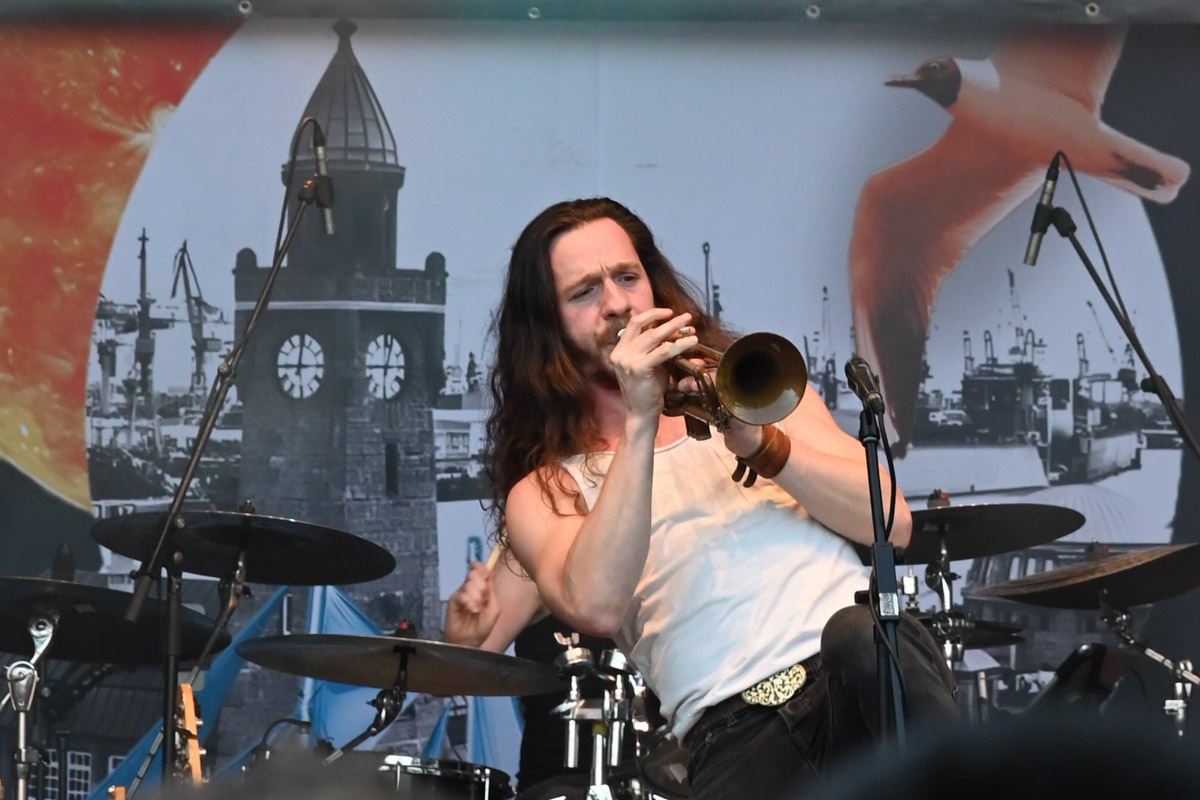 Konzert auf der Bühne