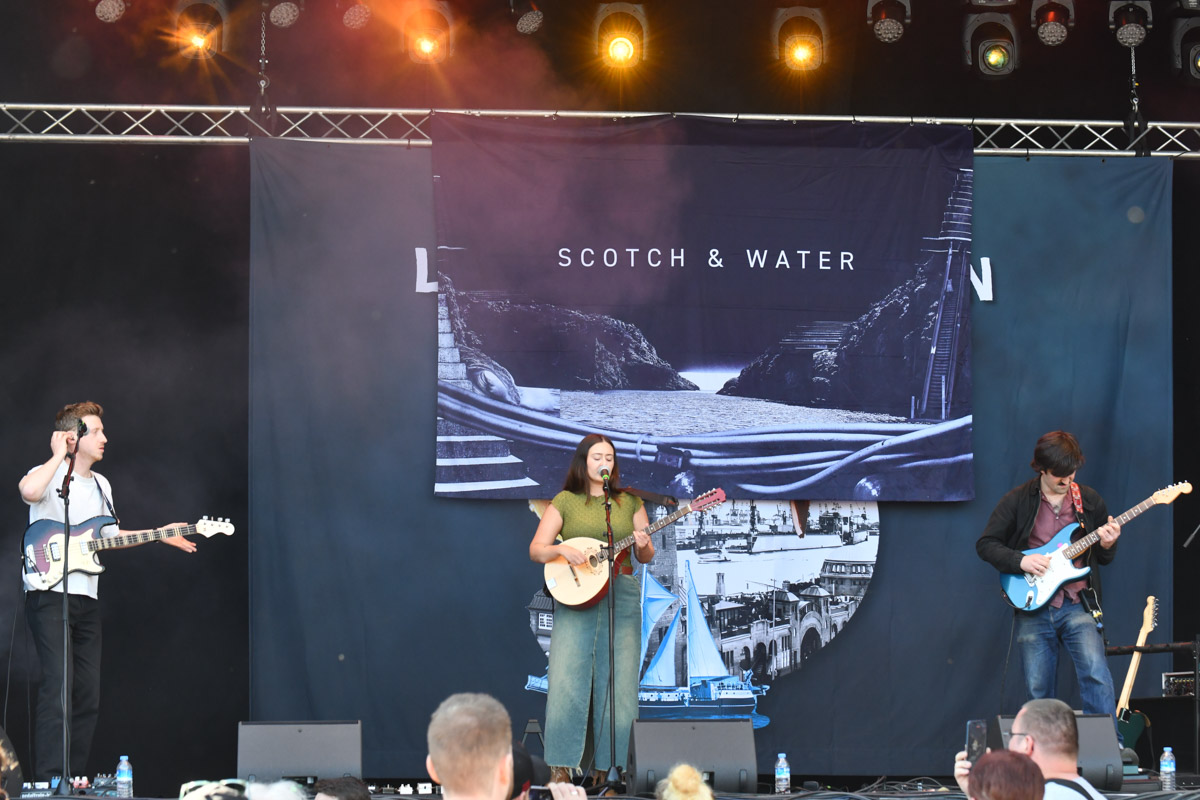 Konzert auf der Bühne