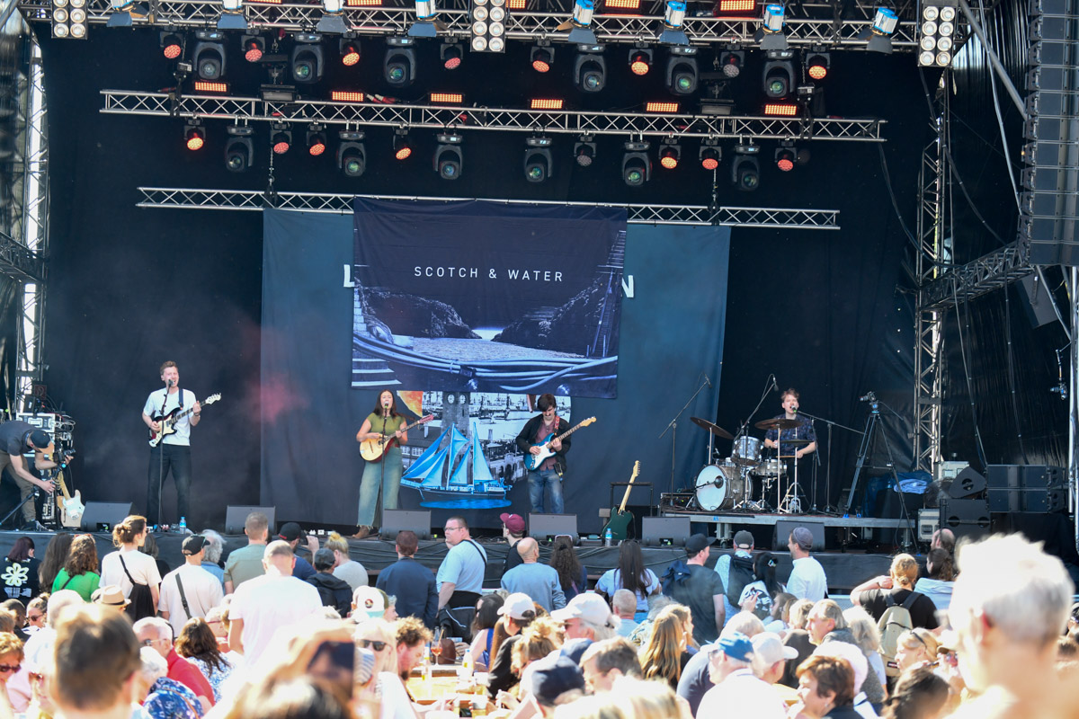 Konzert auf der Bühne