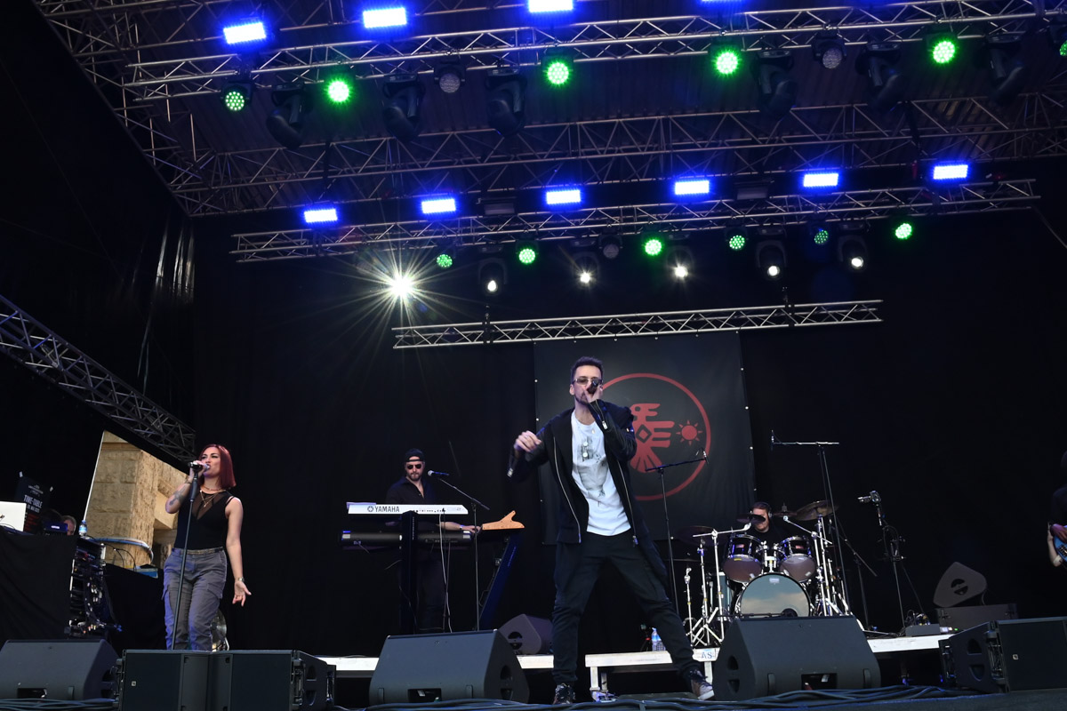 Konzert auf der Bühne