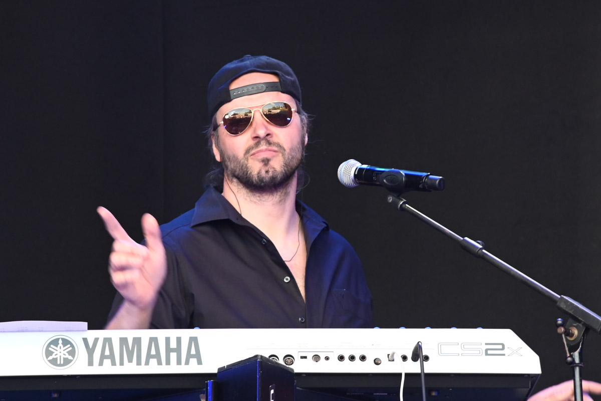 Konzert auf der Bühne