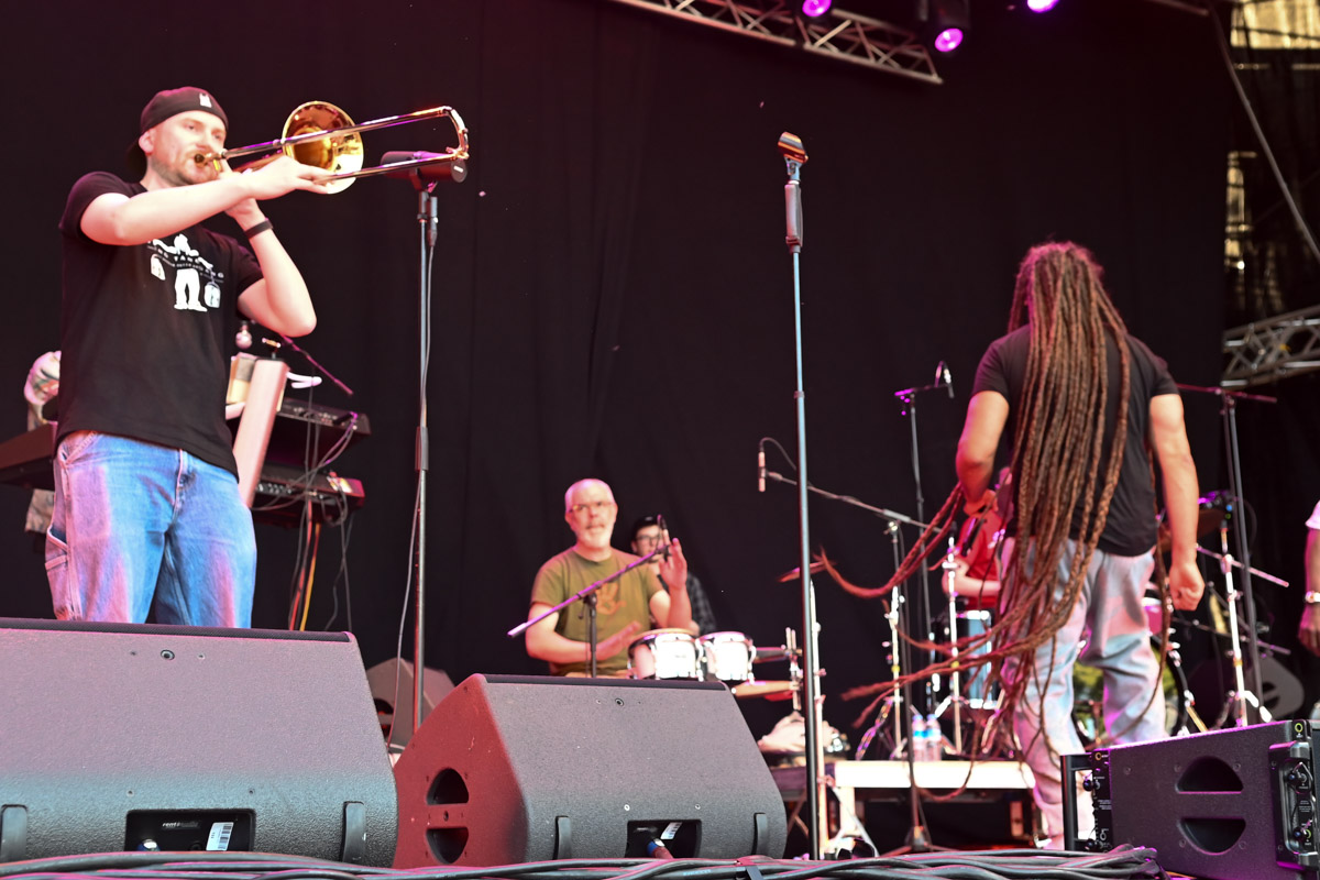 Konzert auf der Bühne