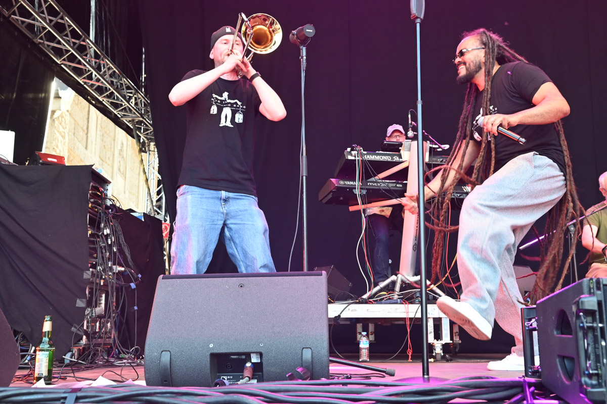 Konzert auf der Bühne