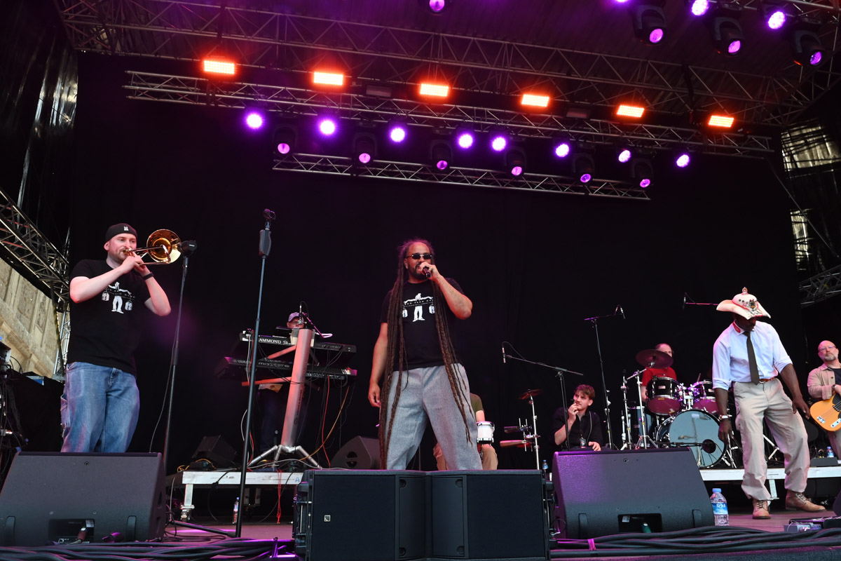 Konzert auf der Bühne