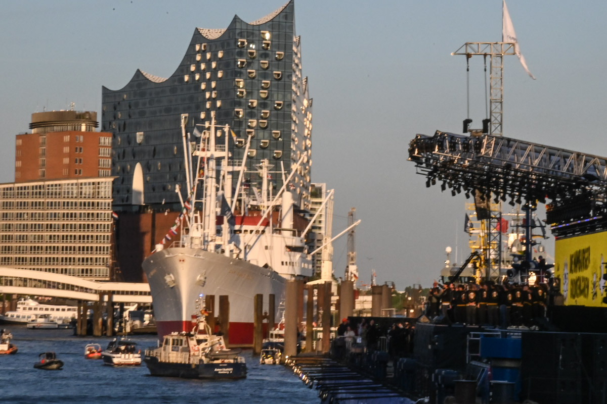Hafen am Abend