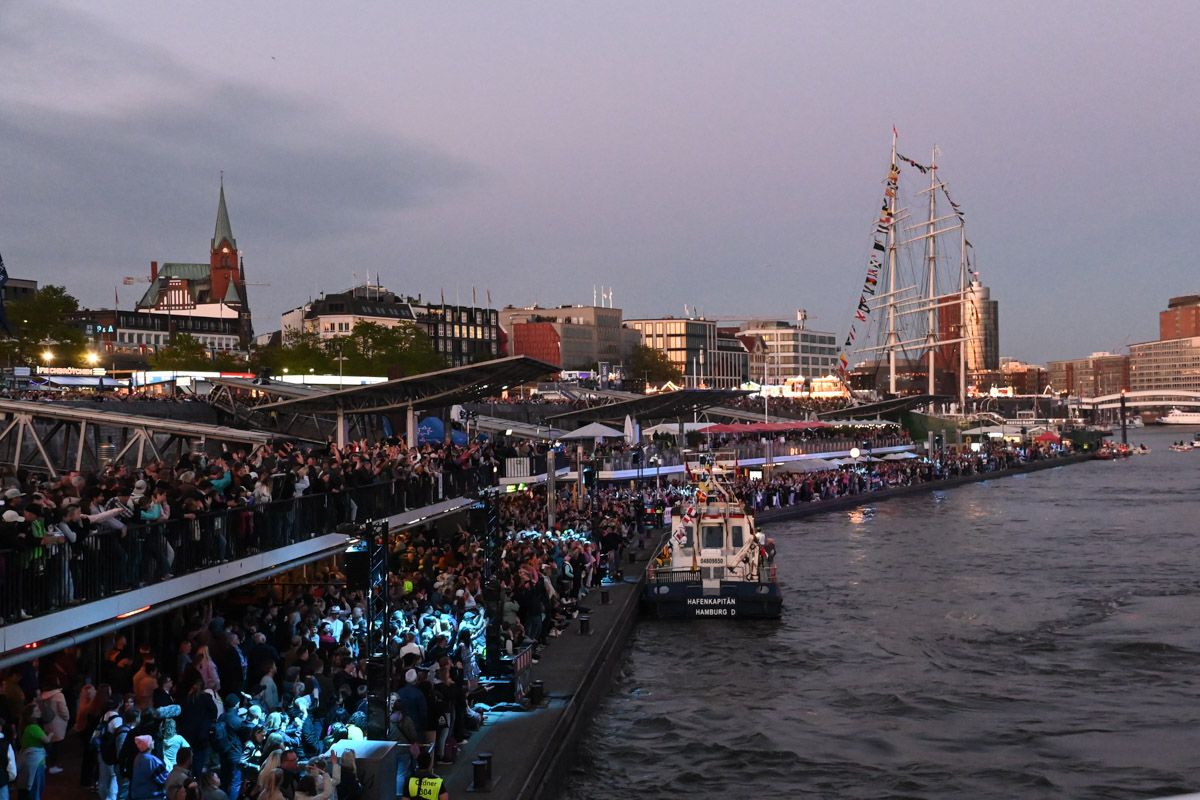 Hafen am Abend