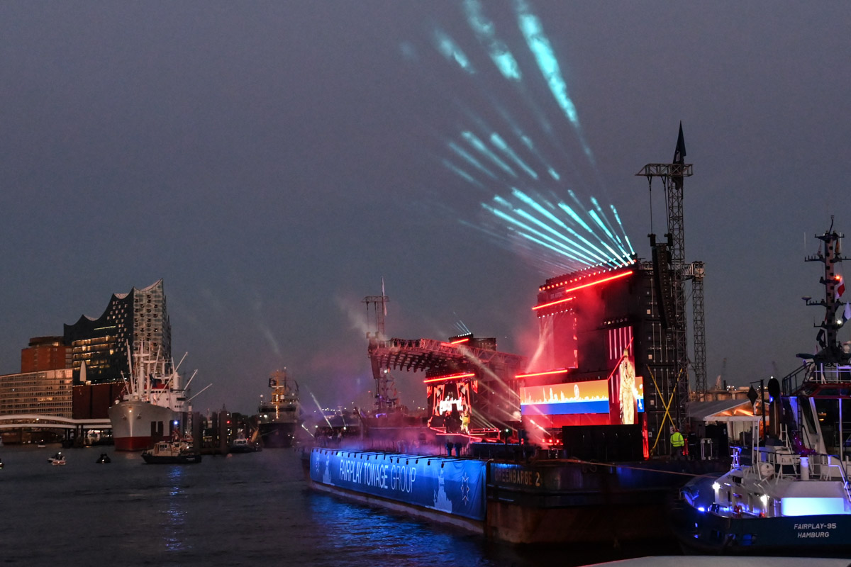Hafen am Abend