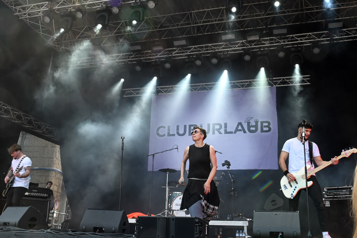 Konzert der Band Cluburlaub