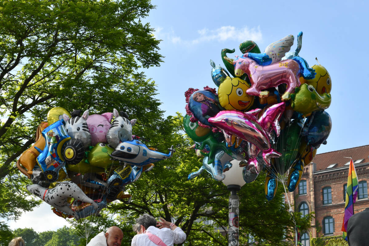 Bunte Luftballons