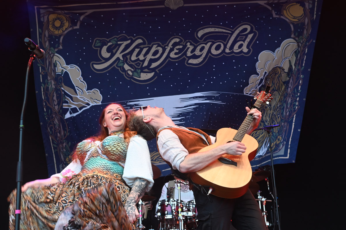 Konzert der Band Kupfergold