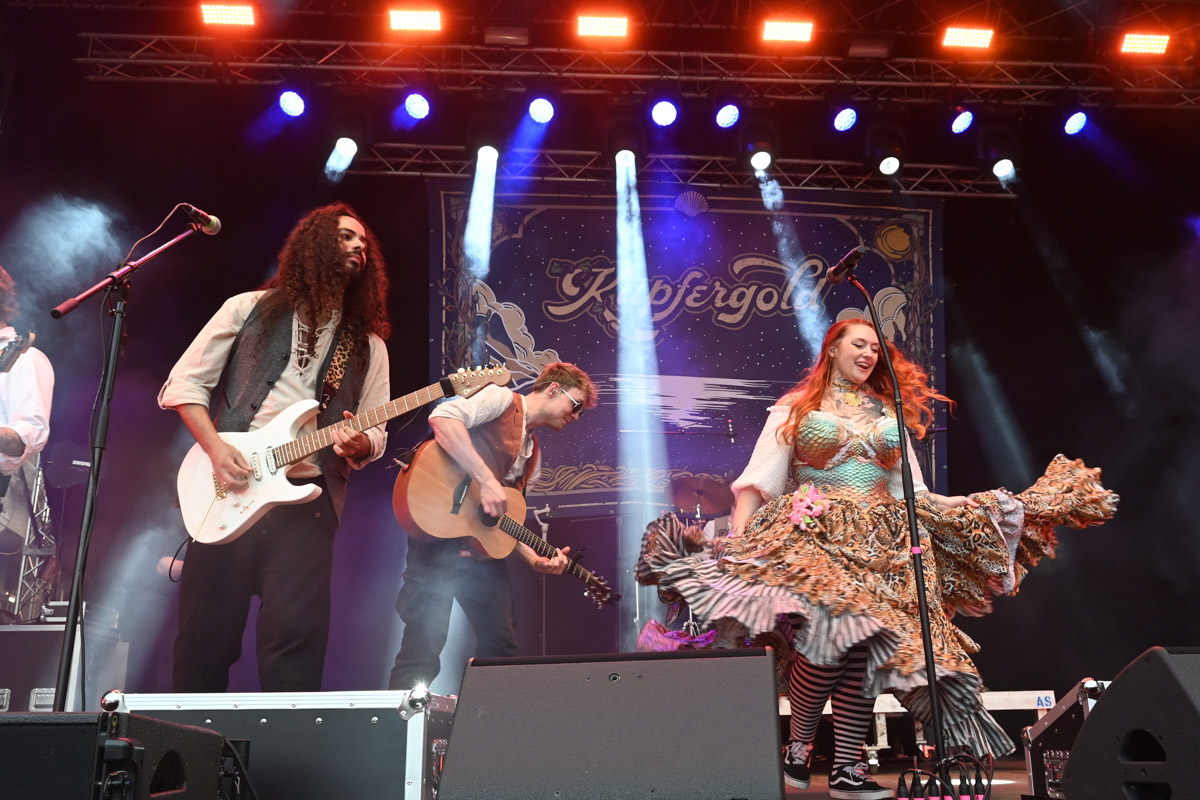 Konzert der Band Kupfergold