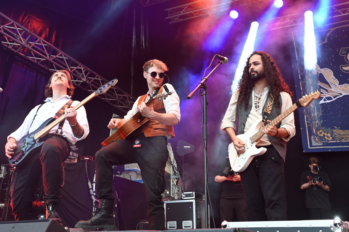 Konzert der Band Kupfergold