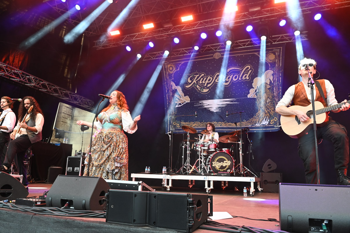 Konzert der Band Kupfergold