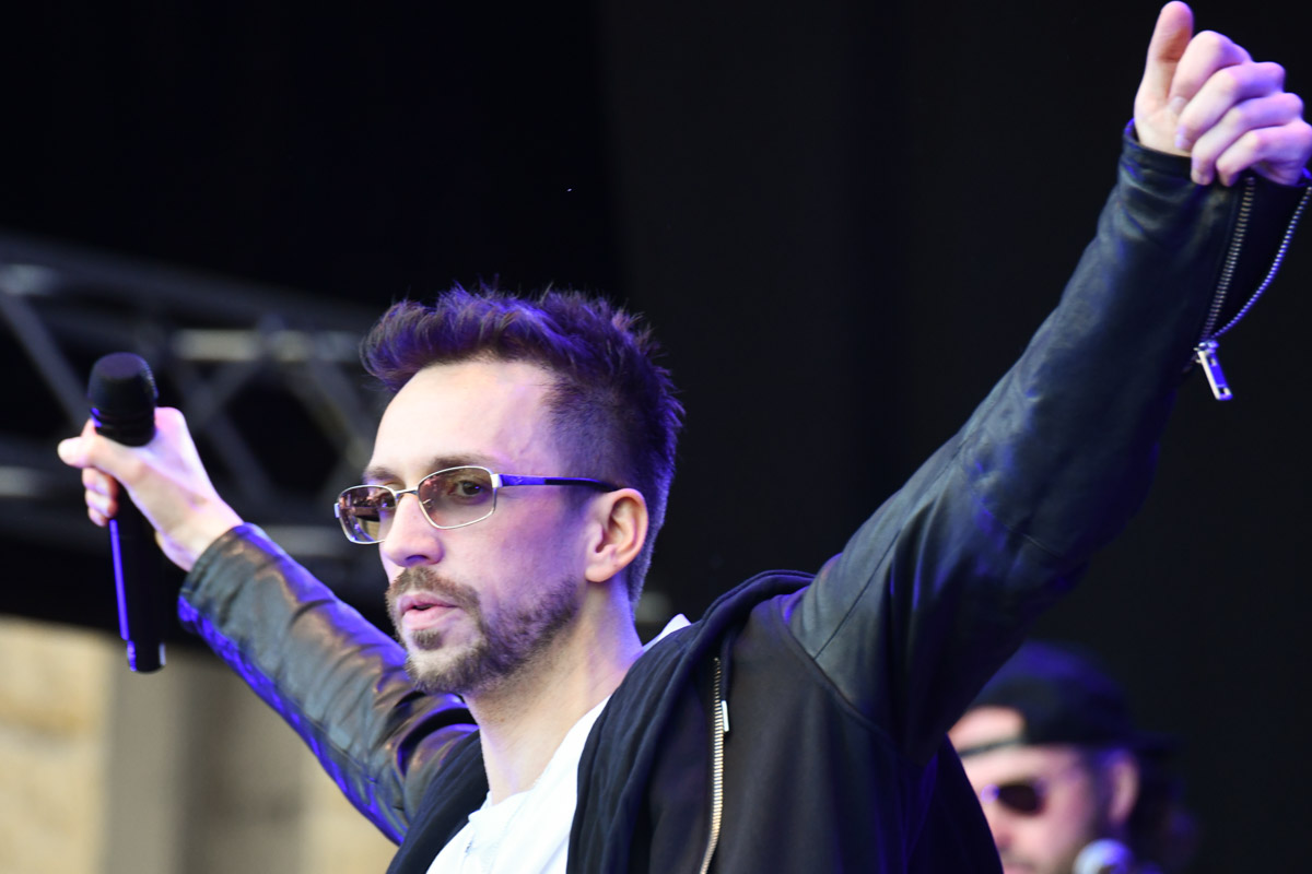 Konzert auf der Bühne