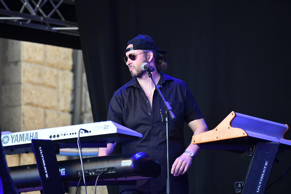 Konzert auf der Bühne