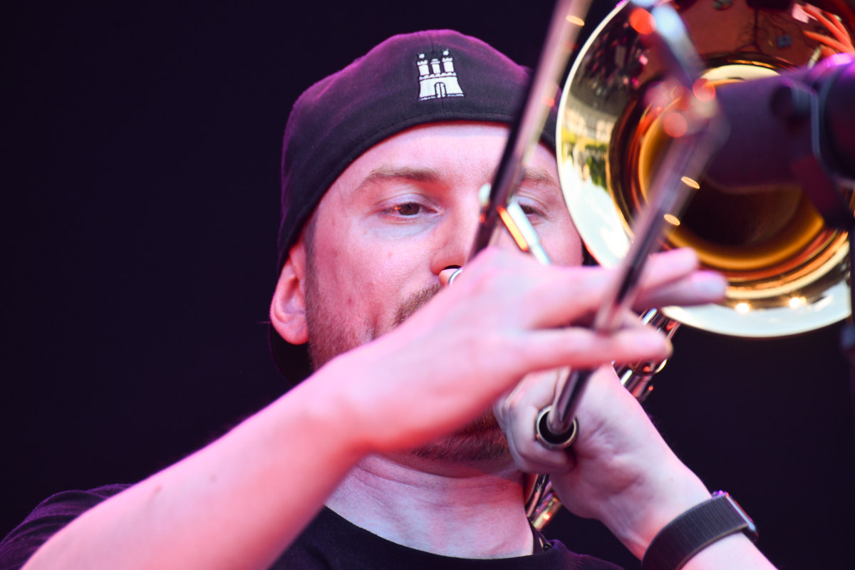 Konzert auf der Bühne