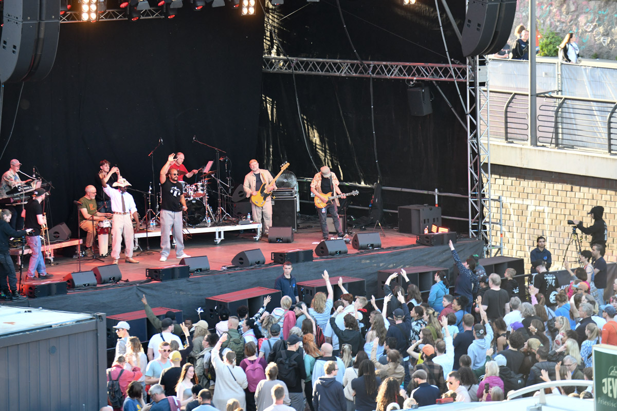 Konzert auf der Bühne