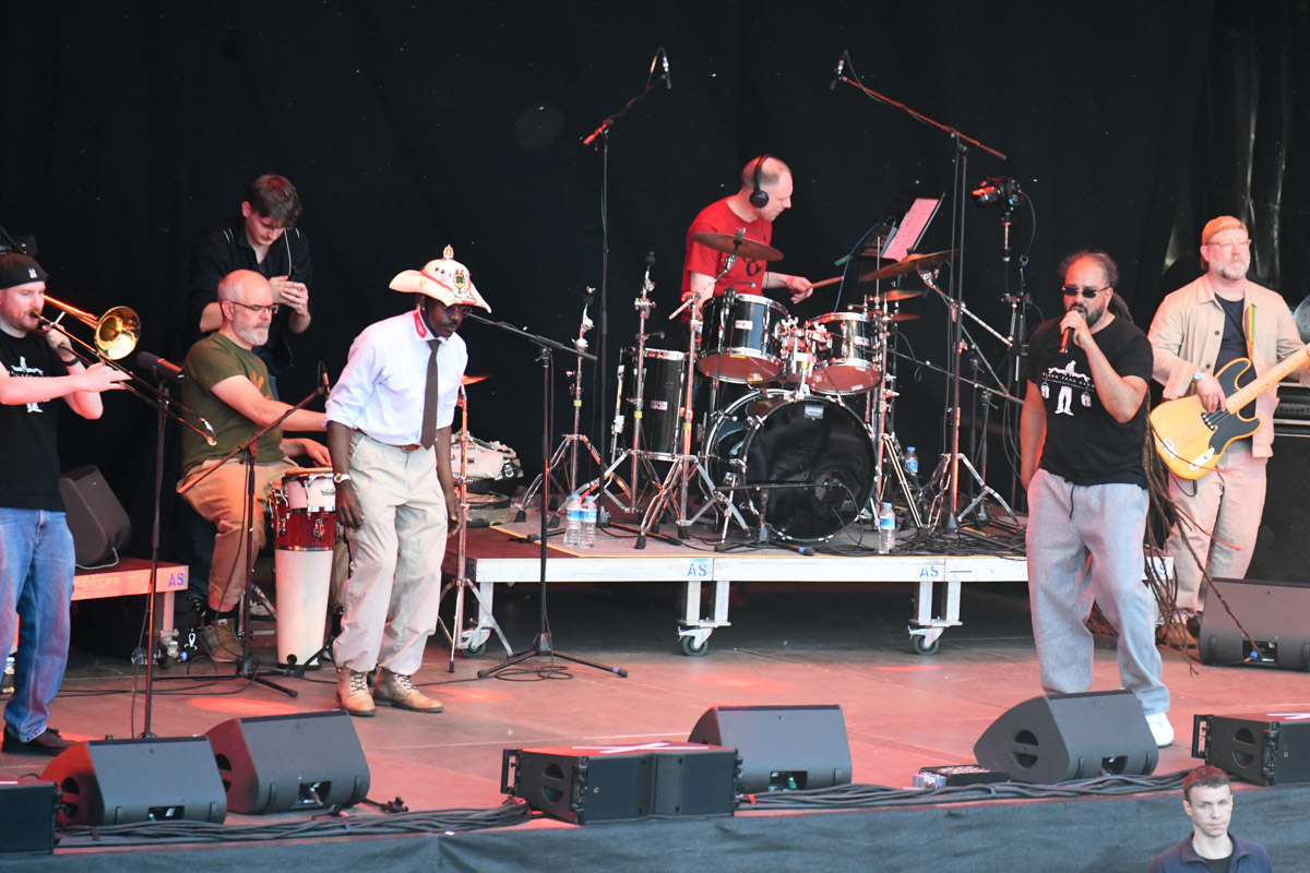 Konzert auf der Bühne