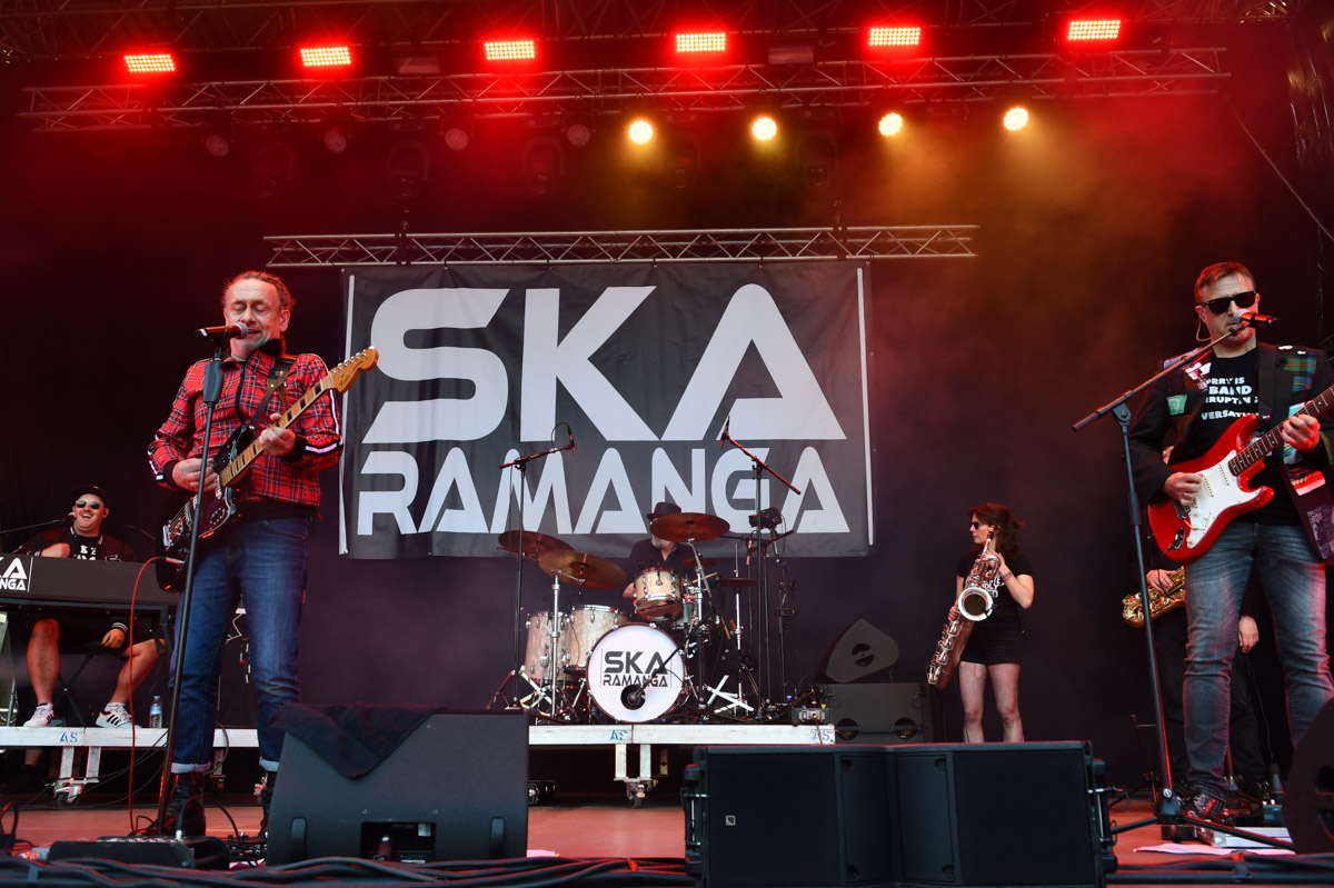 Konzert der Band Ska Ramanga