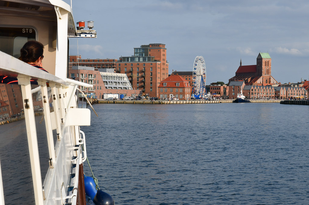 Blick auf die Stadt vom Wasser