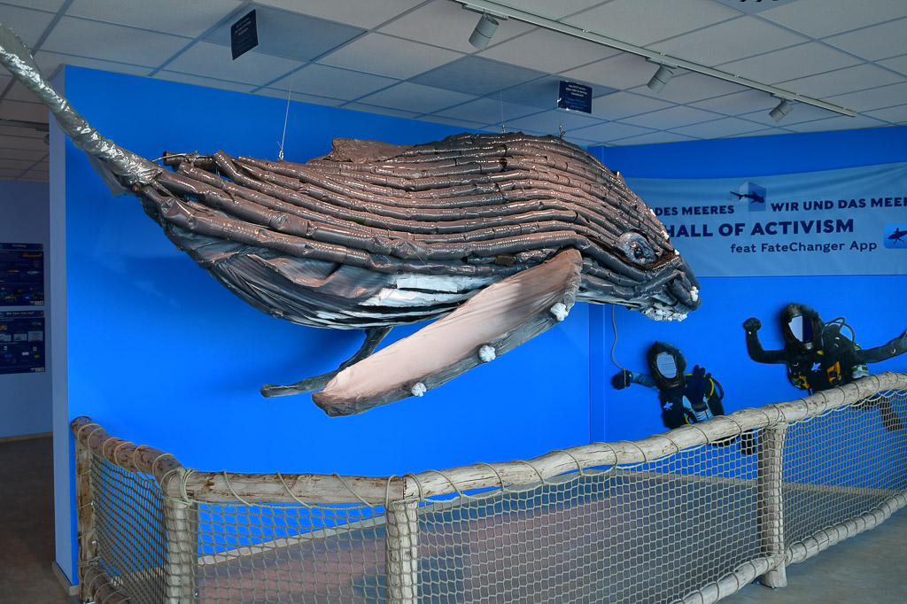 Walmodell in der Ausstellung