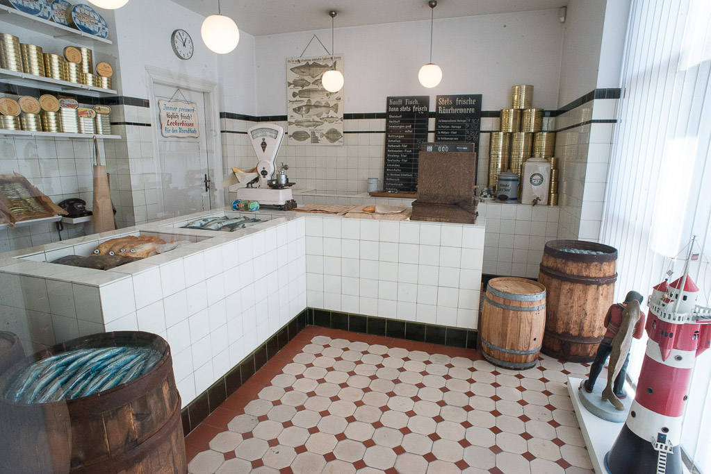 Nachbau eines Fischladens