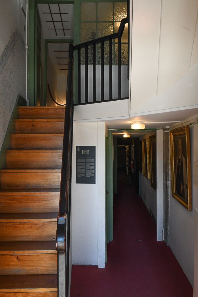 Treppe in einem Nebenraum