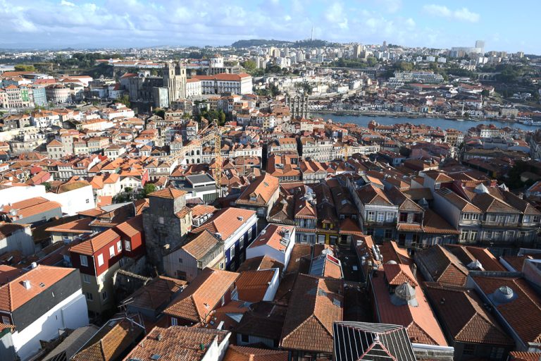 Panorama über Porto