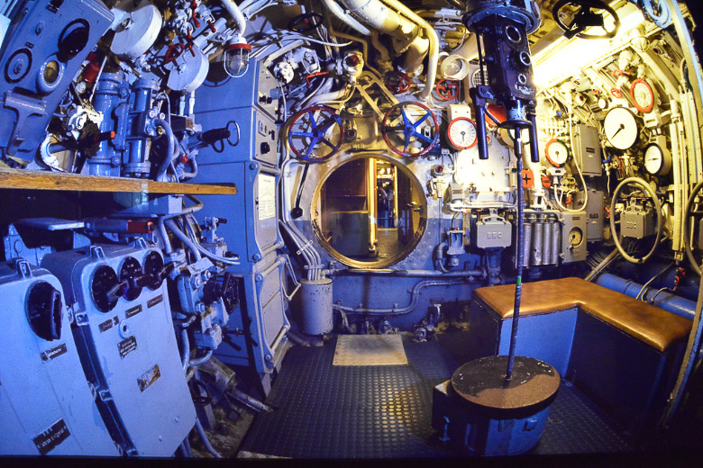 Nachbau einer U-Boot-Zentrale