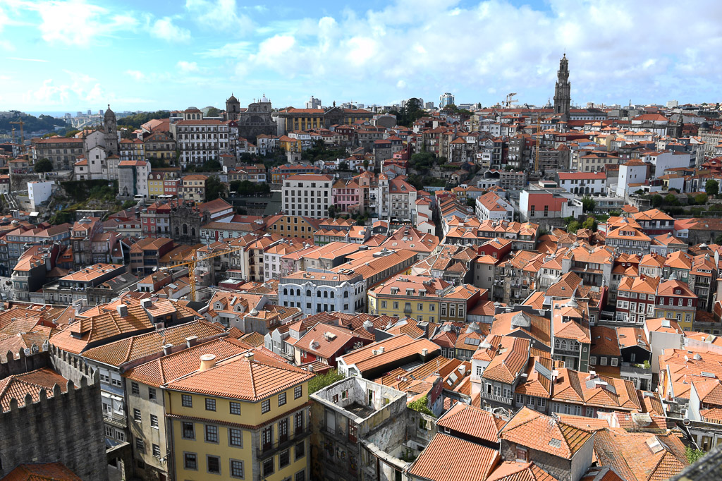 Dächer der Altstadt von Porto