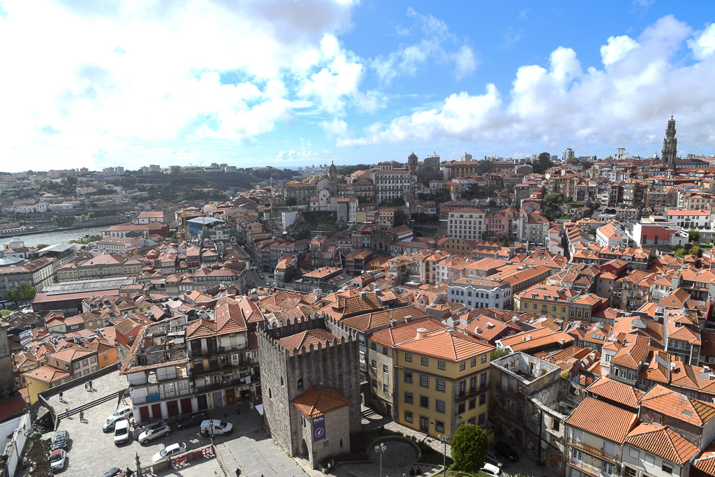 Panorama über die Altstadt von Porto