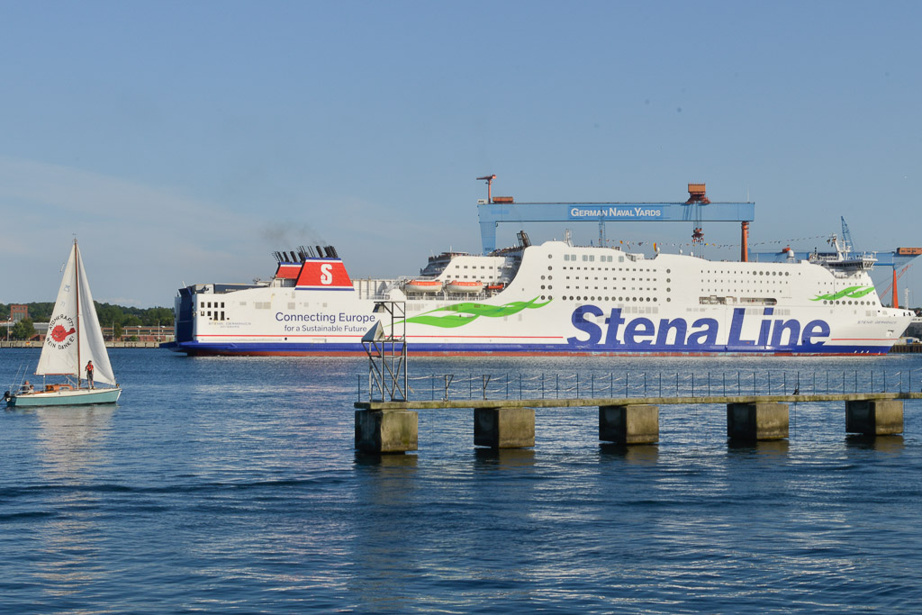Fähre von Stena Line im Hafen